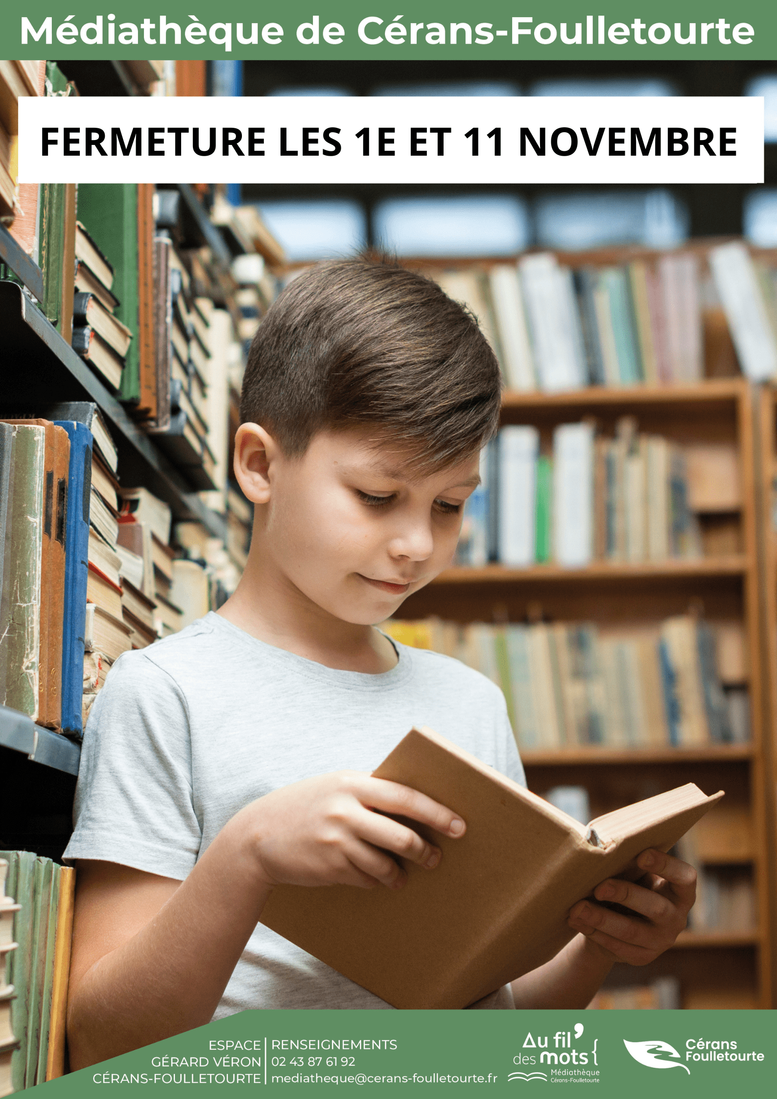 Fermeture 1 et 11.11